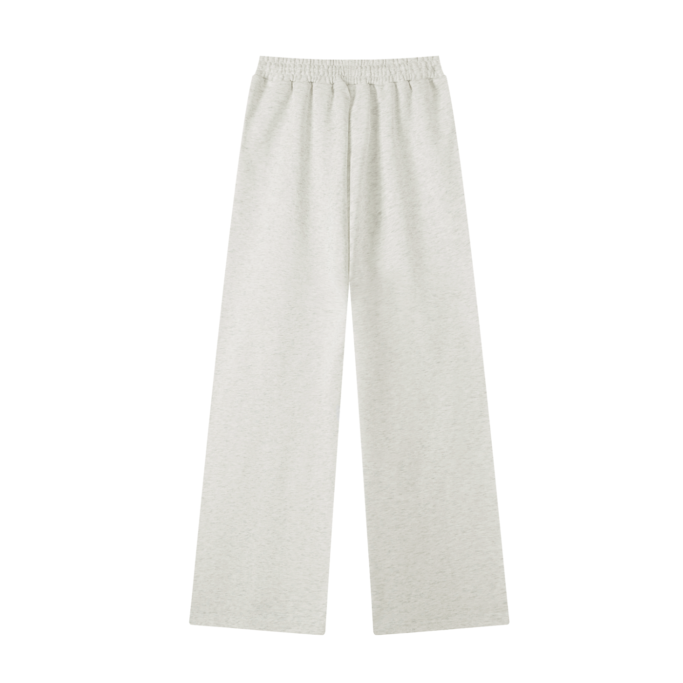 Essential Straight-Leg Sweatpants (Oat Gray)