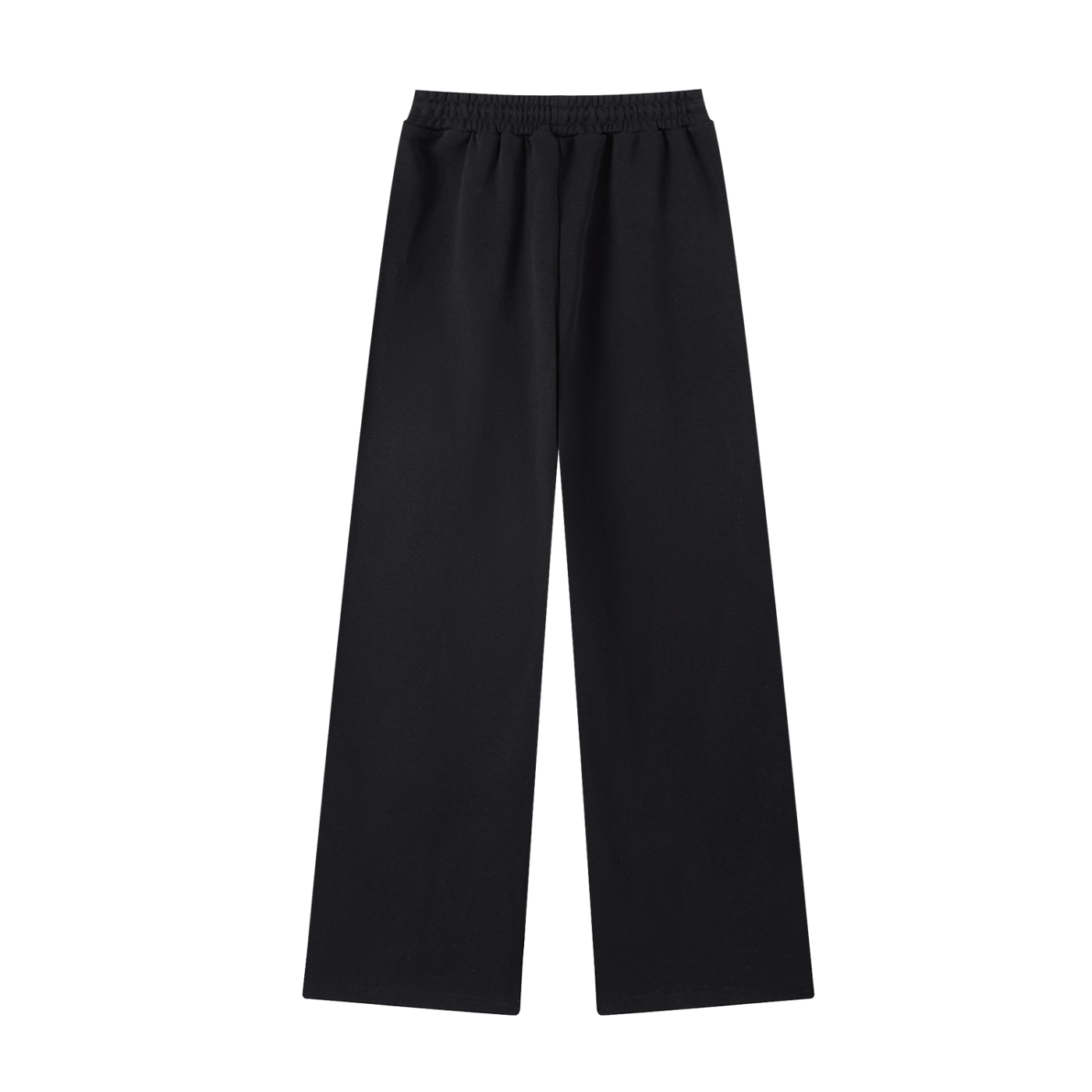 Essential Straight-Leg Sweatpants (Black)
