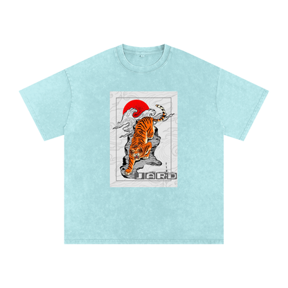 JARD Tiger Oversized Tee ( Water Blue)