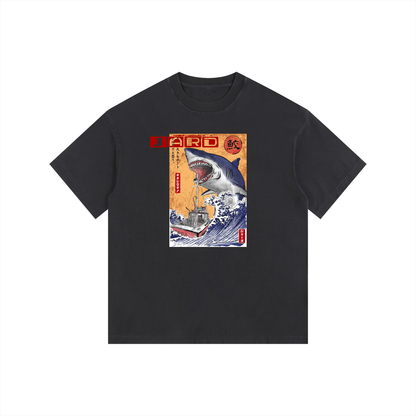 JARD Shark Oversized Tee (Black)