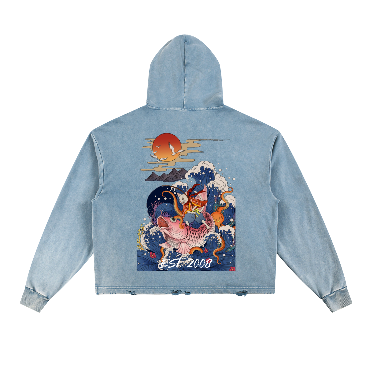 JARD Vintage Art Hoodie (Blue)