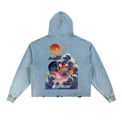 JARD Vintage Art Hoodie (Blue)