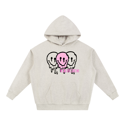 JARD Smiley Hoodie (Oat Gray)