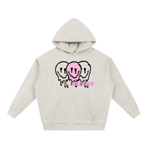 JARD Smiley Hoodie (Oat Gray)