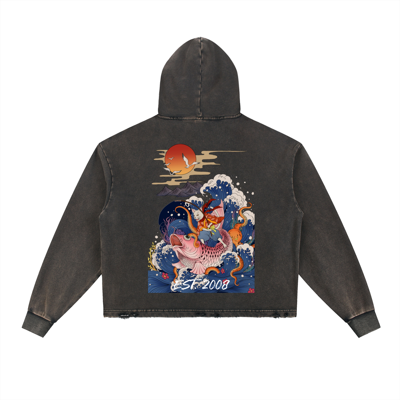 JARD Vintage Art Hoodie (Brown)