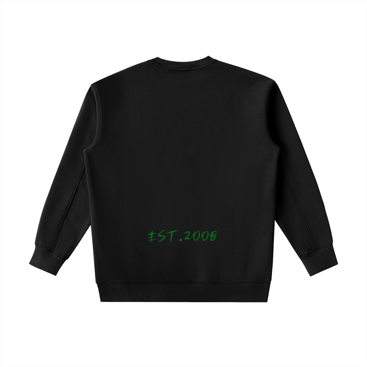 Essential Heavyweight Crewneck Sweatshirt (Black)